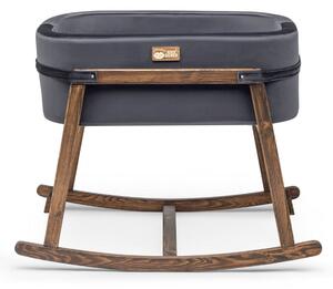 Hanah Home BlackWalnut Hier bölcső - fekete, dió