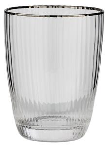 CHELSEA vizes pohár ezüst szegéllyel, 300 ml