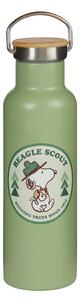 PEANUTS kulacs 650ml, zöld