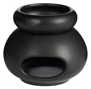 AMBIANCE porcelán aromalámpa, fekete