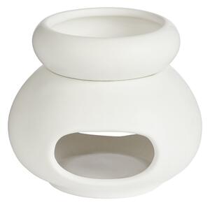 AMBIANCE porcelán aromalámpa, fehér