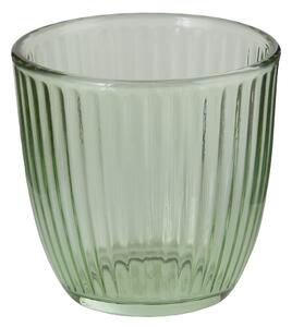 LINEE üveg pohár 290ml, zöld