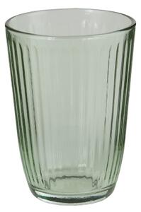 LINEE üveg pohár 390ml, zöld