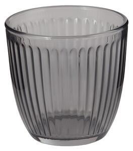 LINEE üveg pohár 290ml, szürke