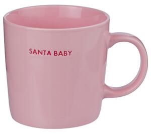 GOOD VIBES bögre, rózsaszín 'Santa Baby'