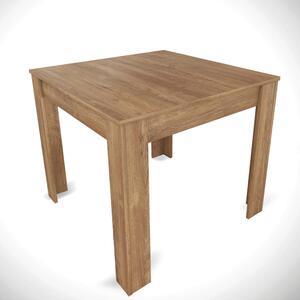 Hanah Home Étkezőasztal Oak Single 90 - Kaukázusi tölgy, Tölgy