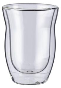 HOT & COLD duplafalú üvegpohár, 280 ml