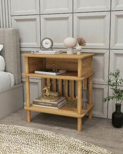 Hanah Home Side Table Oak Bella