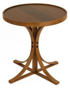 Hanah Home Side Table Walnut Hilton 60 - Walnut v2