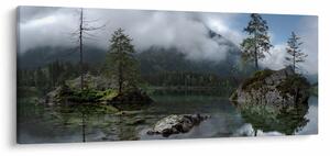 Fák a tóban képe (120x50 cm)