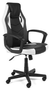 F4G FG-19 Gamer Szék Fekete-Fehér Ergonomikus