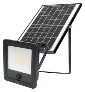 HOME FLP1800SOLAR napelemes LED reflektor, 112 db SMD LED, 1800lm, mozgásérzékelő, IP65 védettség, szolárpanel, távirányítható