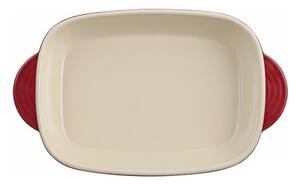 Sütőtál, téglalap, 38,6x23x6,6, 2,35L, RESTO Fornax 96113, piros (REFO96113)