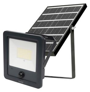 HOME FLP600SOLAR napelemes LED reflektor, 40 db SMD LED, 600lm, mozgásérzékelő, IP65 védettség, szolárpanel, távirányítható