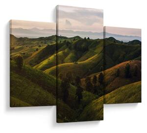 Kép - Kilátás a thai hegyekre (90x60 cm)