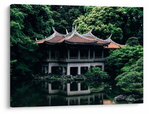 A japán nemzeti kert képe (70x50 cm)