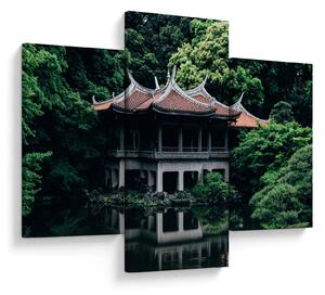 A japán nemzeti kert képe (90x60 cm)
