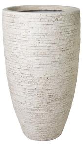 Ontario Vase Giant kompozit növénytartó homokszín 44x77cm