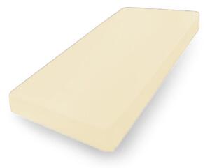 BABYMATEX Jersey lepedő gumírozva, 60x120 Bézs