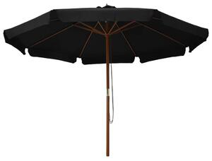 Kültéri Napernyő - Fekete - 330 cm