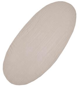 EKO Muszlin lepedő gumírozott Powder Rose 40x80 cm