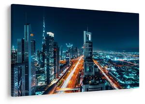 Kép - Dubai éjszaka (90x60 cm)