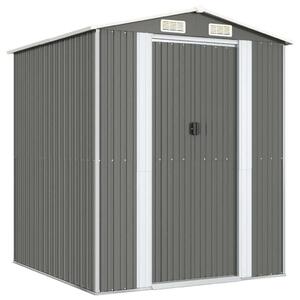 Vidaxl Fém Kerti Fészer - 192x191x223 cm