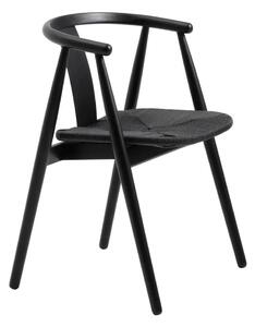 Fekete étkezőszék Relate – Unique Furniture