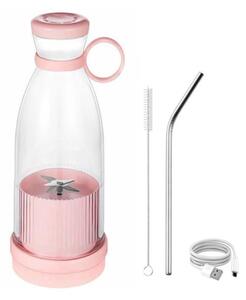 Rózsaszín hordozható elektromos shaker