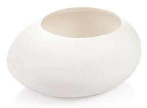 Tescoma FANCY HOME Stones nagy virágcserép, fehér