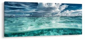 Kép - Kilátás a tengerszint alá (120x50 cm)