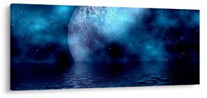 A hold képe a tenger felett (120x50 cm)
