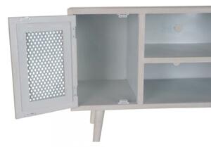 DKD Home Decor TV-szekrény Fehér Fa (110 x 61 x 41 cm)