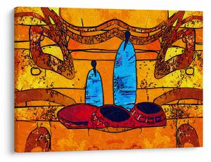Kép - Ősi festészet (70x50 cm)