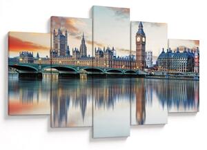 Kép - a Parlament londoni házai (150x105 cm)