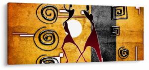 Kép - Ősi festészet (120x50 cm)