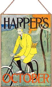 Edward Penfield-Harper&#039;s October üvegkép, falikép