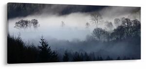 A köd képe az erdő felett (120x50 cm)