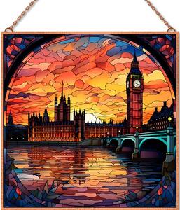Big Ben üvegkép, falikép