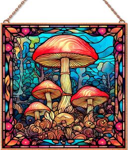 Mushrooms üvegkép, falikép