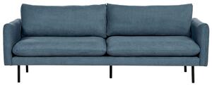 Háromszemélyes kék kárpitozott kanapé VINTERBRO