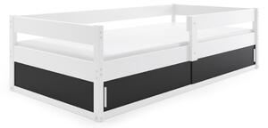 POGO gyerekágy + matrac, 80x160, fehér/fekete
