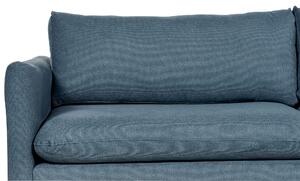 Háromszemélyes kék kárpitozott kanapé VINTERBRO