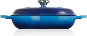 Le Creuset Gourmet Casserole Öntöttvas Sütőedény Ø 30cm 3,2L - Azúrkék