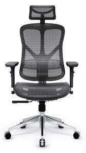 DIABLO V-BASIC ergonomikus irodai szék: fekete-szürke Diablochairs