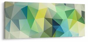 A geometriai absztrakció képe (120x50 cm)