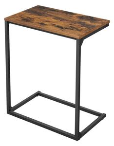 Oldalsó asztal / reggeliző ágyasztal - Vasagle Loft - 55 cm