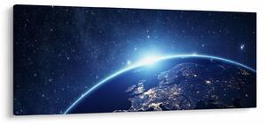 A Föld bolygó képe (120x50 cm)