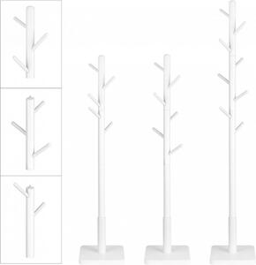 Álló ruhafogas - Vasagle Loft - állítható magasság - 175 cm (fehér)