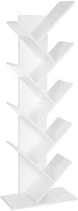 Könyvespolc - Vasagle Loft - 50 x 141 cm (fehér)